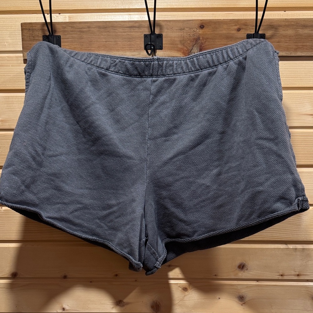 aerie Charcoal Gray Athletic Lounge Shorts